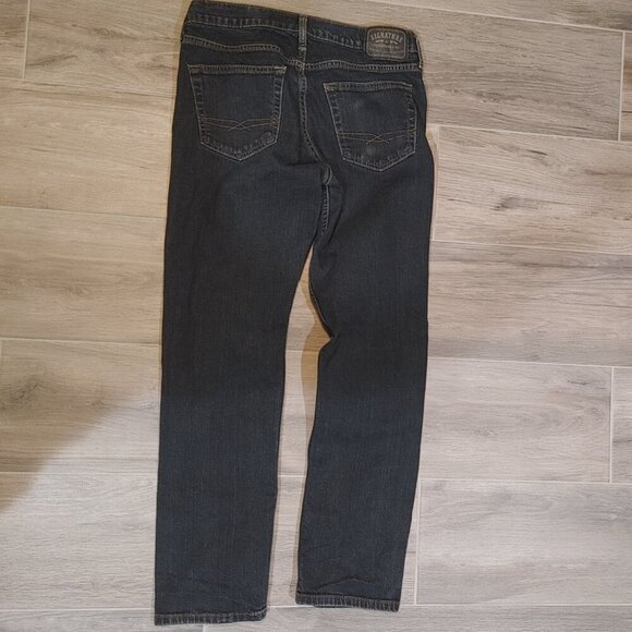 Vintage Men's Style Skinny Fit Jeans Levi Signature - Picture 2 of 6